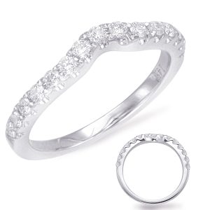 White Gold Wedding Band White Gold Wedding Band
