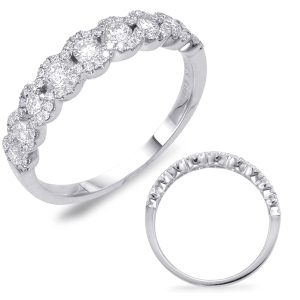 White Gold Wedding Band