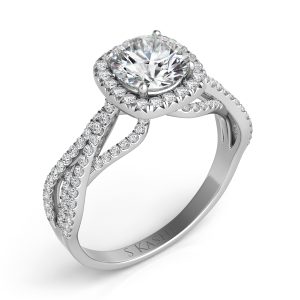 White Gold Engagement Ring