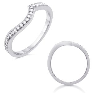 White Gold Wedding Band White Gold Wedding Band