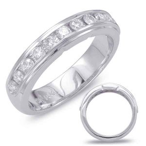 White Gold Wedding Band