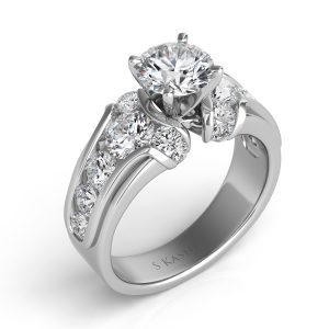 White Gold Engagement Ring White Gold Engagement Ring