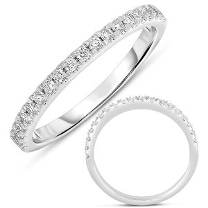 White Gold Wedding Band