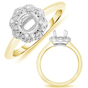 Yelow Gold Engagement Ring