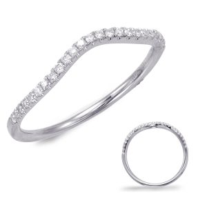 White Gold Wedding Band White Gold Wedding Band