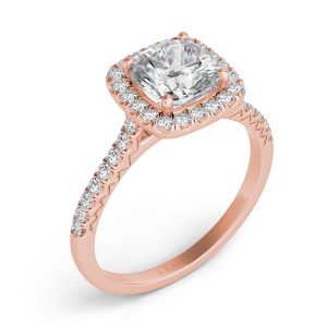 Rose Gold Engagement Ring