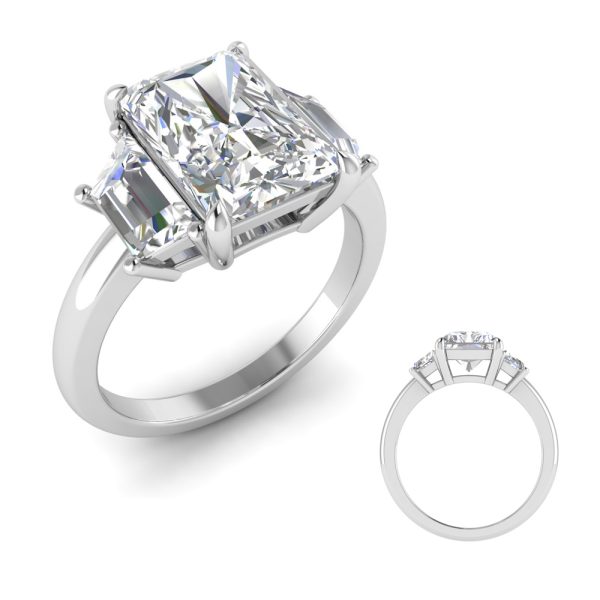 White Gold Engagement Ring