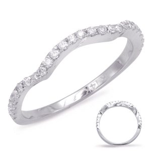 White Gold Matching Band