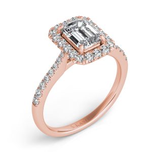 Rose Gold Engagement Ring