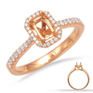 Rose Gold Engagement Ring