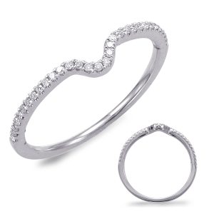 White Gold Matching Band