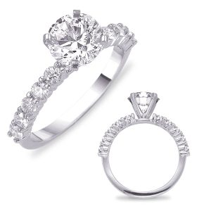 White Gold Engagement Ring