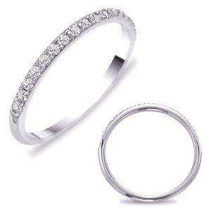 White Gold Matching Band White Gold Matching Band