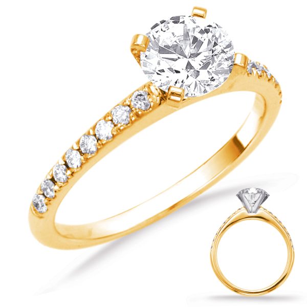 Yellow Gold Engagement Ring