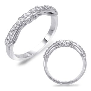 White Gold Wedding Band White Gold Wedding Band
