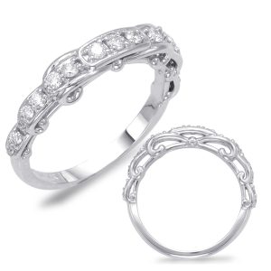 White Gold Wedding Band White Gold Wedding Band