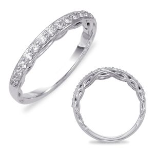 White Gold Wedding Band White Gold Wedding Band