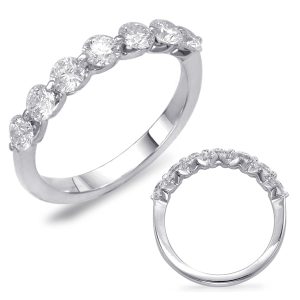 White Gold Matching Band White Gold Matching Band