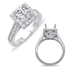 White Gold Engagement Ring