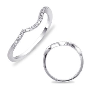 White Gold Matching Band