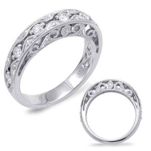 White Gold Wedding Band White Gold Wedding Band