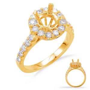 Yellow Gold Engagement Ring