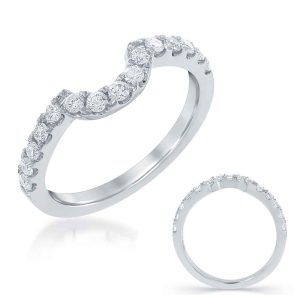 White Gold Wedding Band White Gold Wedding Band