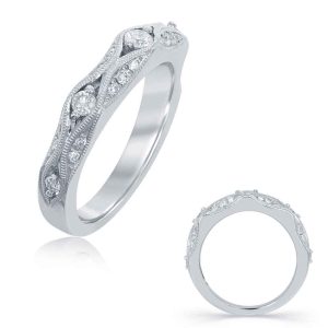 White Gold Wedding Band