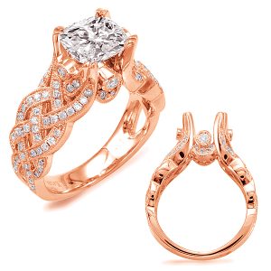 Rose Gold Engagement Ring