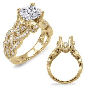 Yellow Gold Engagement Ring