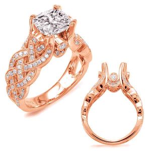 Rose Gold Engagement Ring