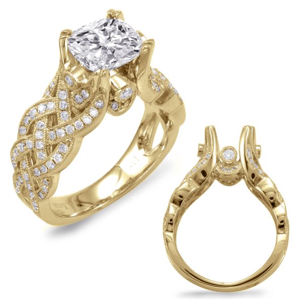 Yellow Gold Engagement Ring