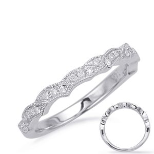 White Gold Matching Band