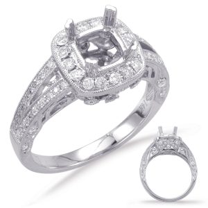 White Gold Engagement Ring