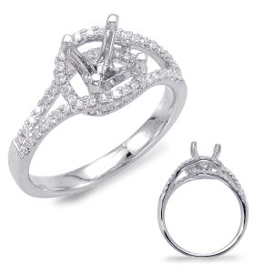 White Gold Engagement Ring