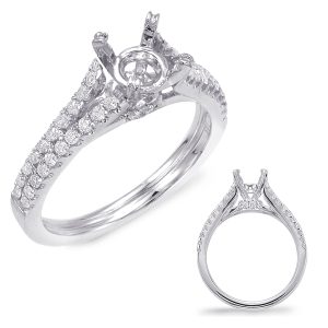 White Gold Engagement Ring