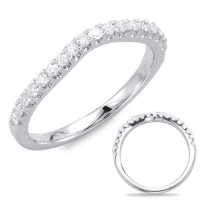 White Gold Wedding Band White Gold Wedding Band