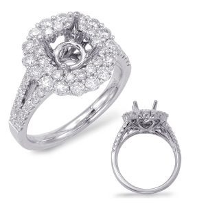 White Gold Engagement Ring