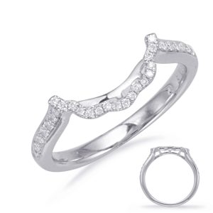 White Gold Matching Band