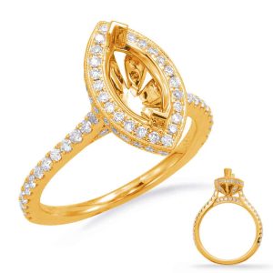Yellow Gold Engagement Ring