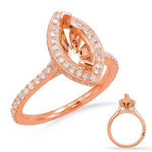 Rose Gold Engagement Ring