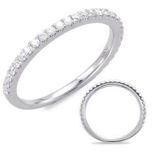 White Gold Matching Band White Gold Matching Band