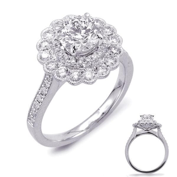 White Gold Engagement Ring