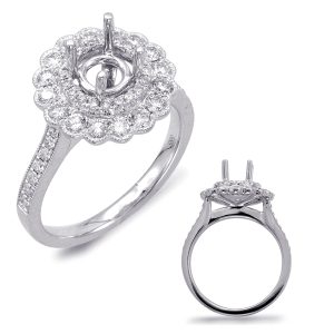 White Gold Engagement Ring