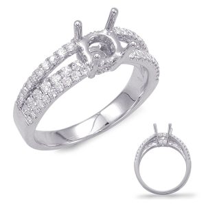 White Gold Engagement Ring