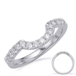 White Gold Wedding Band