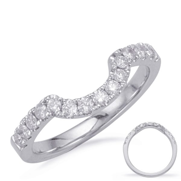 White Gold Wedding Band