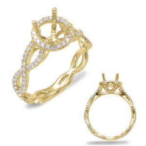 Yellow Gold Engagement Ring Yellow Gold Engagement Ring