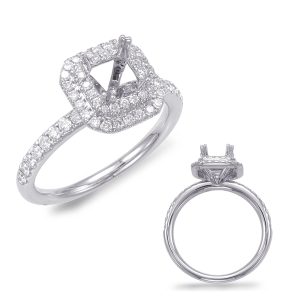 White Gold Engagement Ring