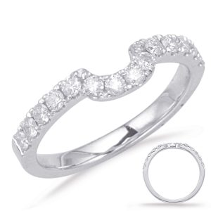 White Gold Matching Band